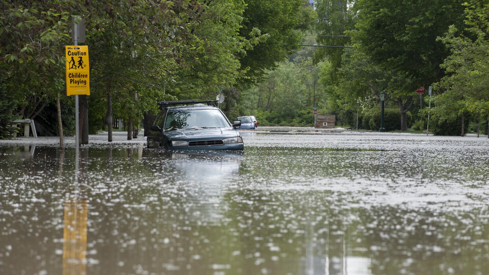 Plus de 100 000 personnes avaient dû être évacuées lors des inondations dans le sud de l'Alberta en 2013.