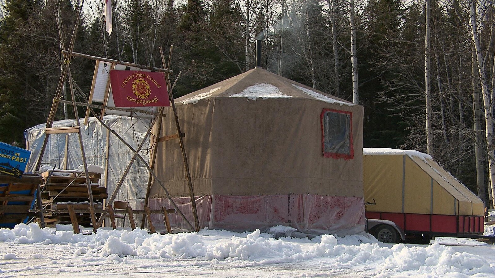 Camp de la Rivière