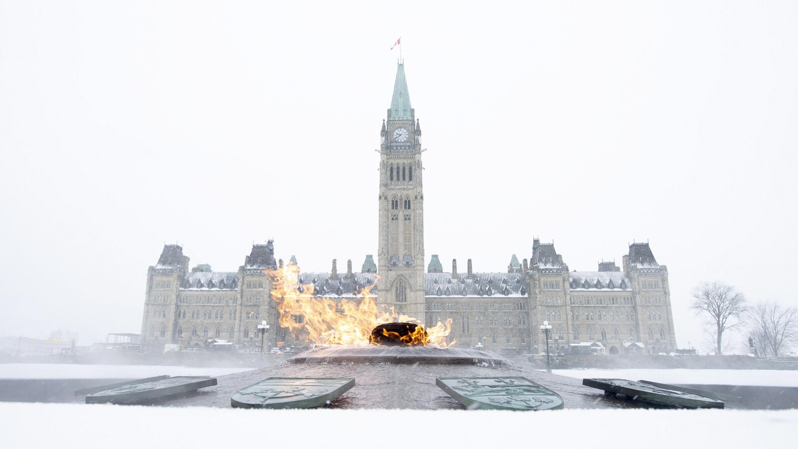 Le parlement fédéral à Ottawa