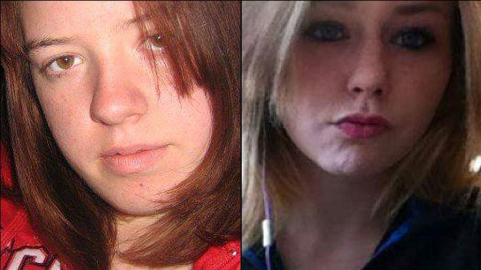 Deux adolescentes, Candis Fitzpatrick et Rori Hache