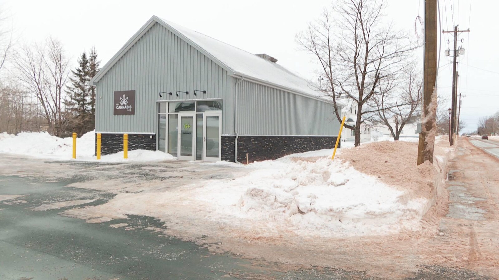Magasin de cannabis d'O'Leary en janvier 2019.