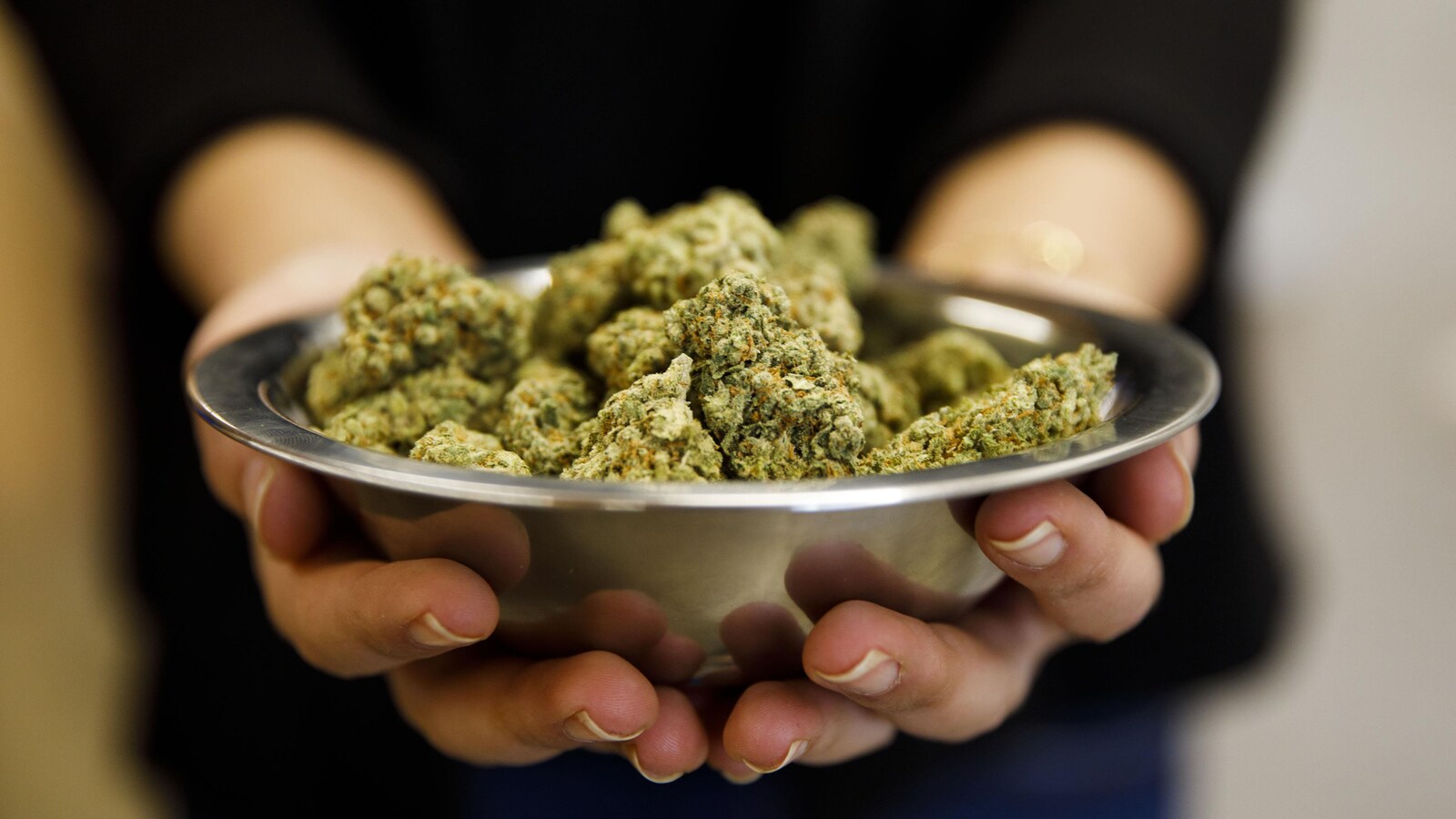 Bol de cannabis.