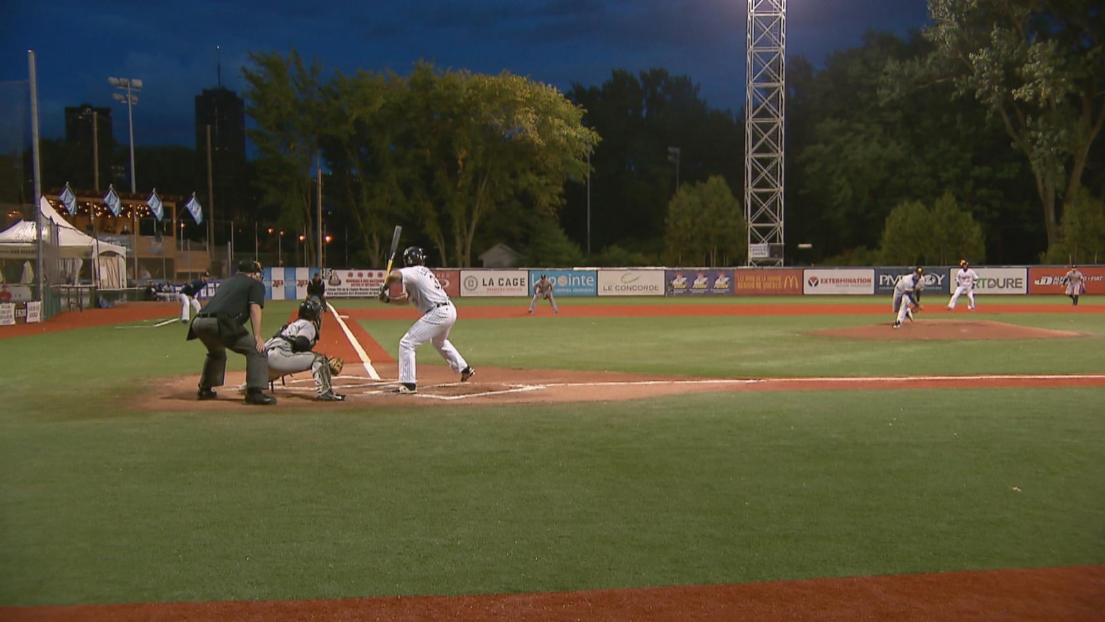 Les Capitales de Québec en action au Stade Canac