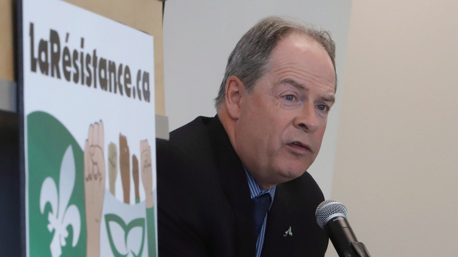 Le président de l'Assemblée de la francophonie de l'Ontario, Carol Jolin.