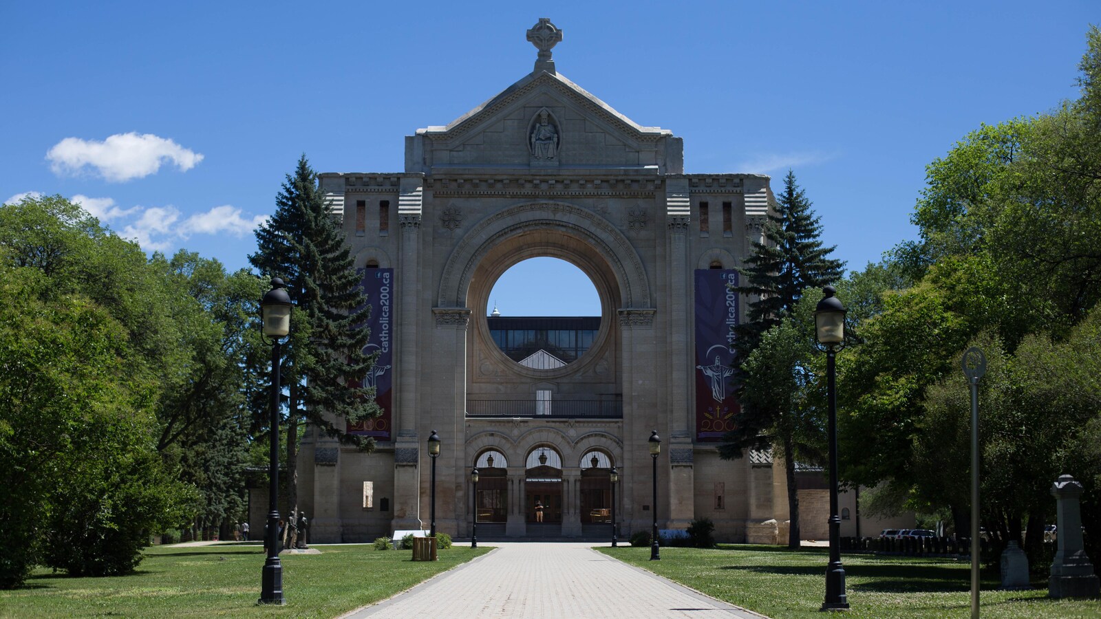 La Cathédrale de Saint-Boniface.
