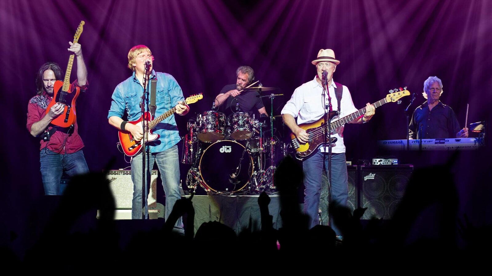 Le groupe CCR en spectacle.