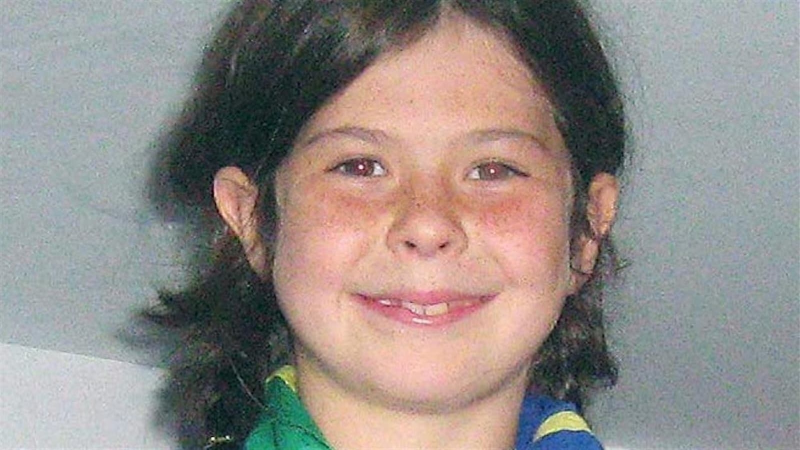 Cédrika Provencher lors de sa disparition à l'âge de 9 ans.