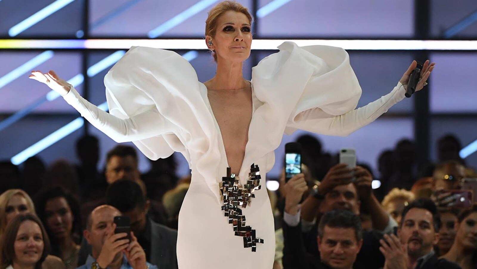 La chanteuse Céline Dion