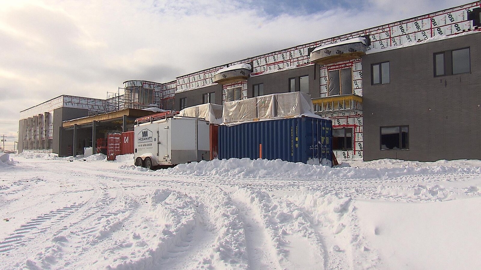 Le futur centre de santé de Pessamit.