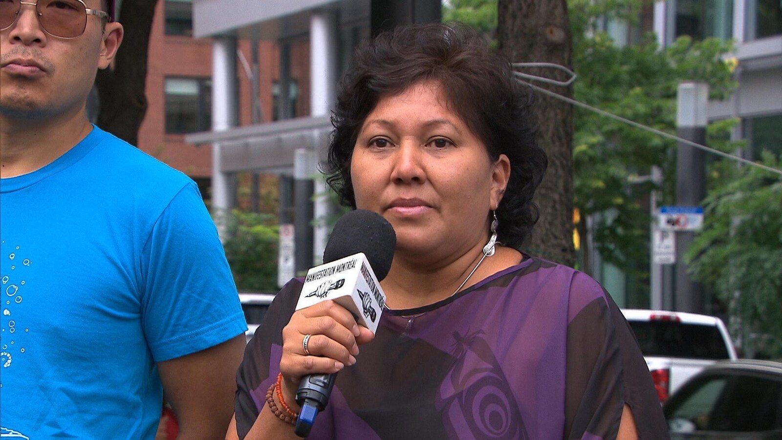 La militante autochtone Charlene Aleck
