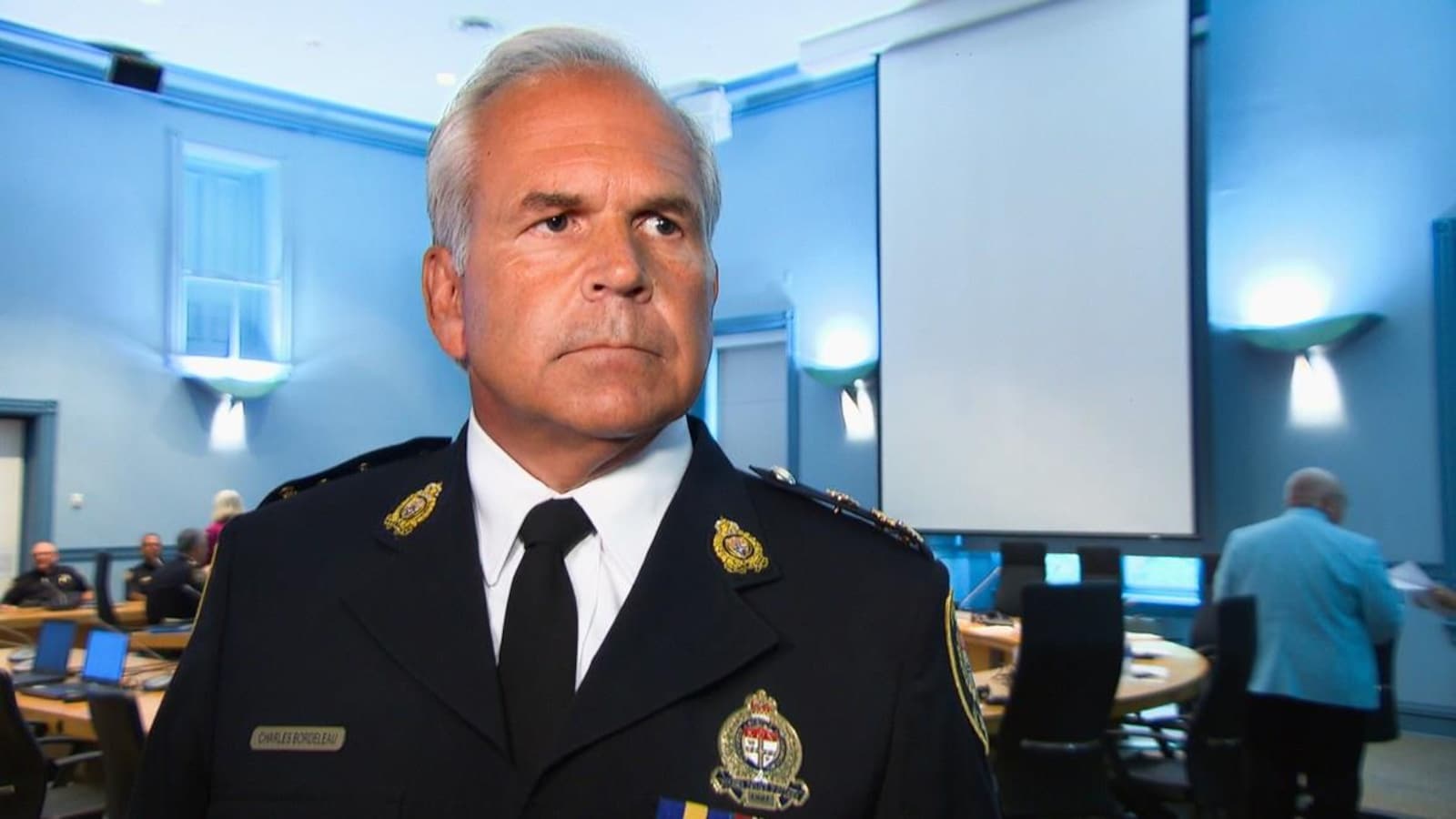 Le chef de la police d'Ottawa.