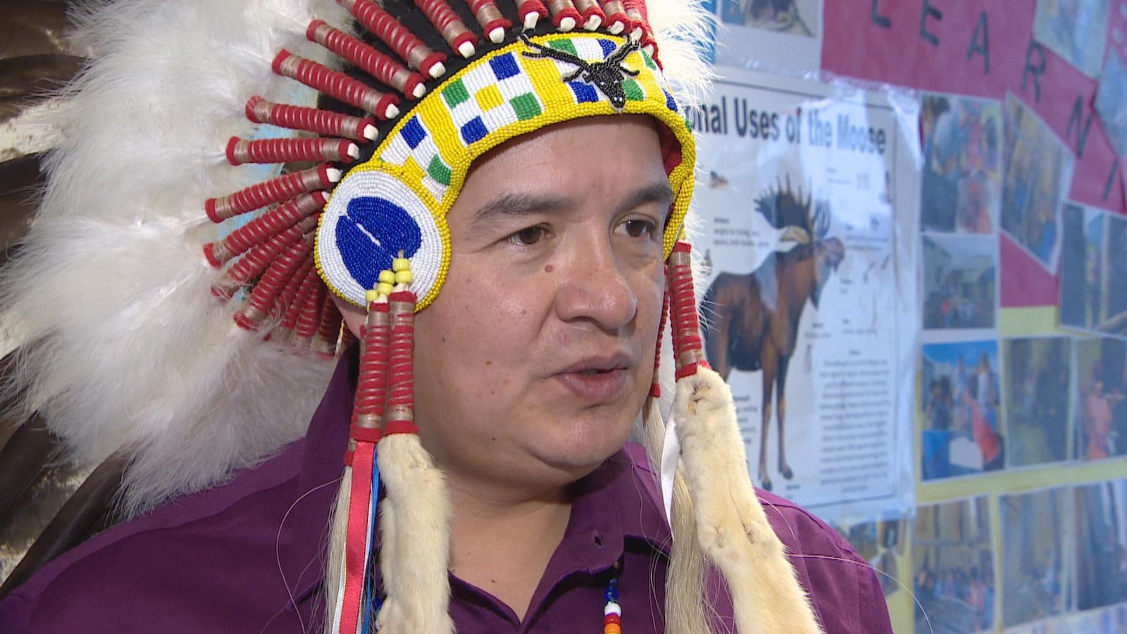 Le chef de la Fédération des nations autochtones souveraines de la Saskatchewan, Bobby Cameron.