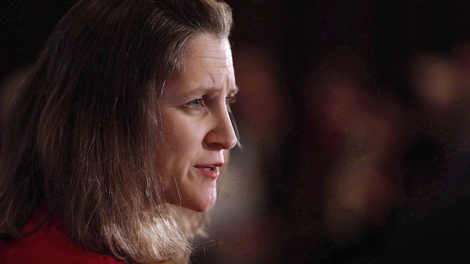 La ministre canadienne des Affaires étrangères, Chrystia Freeland
