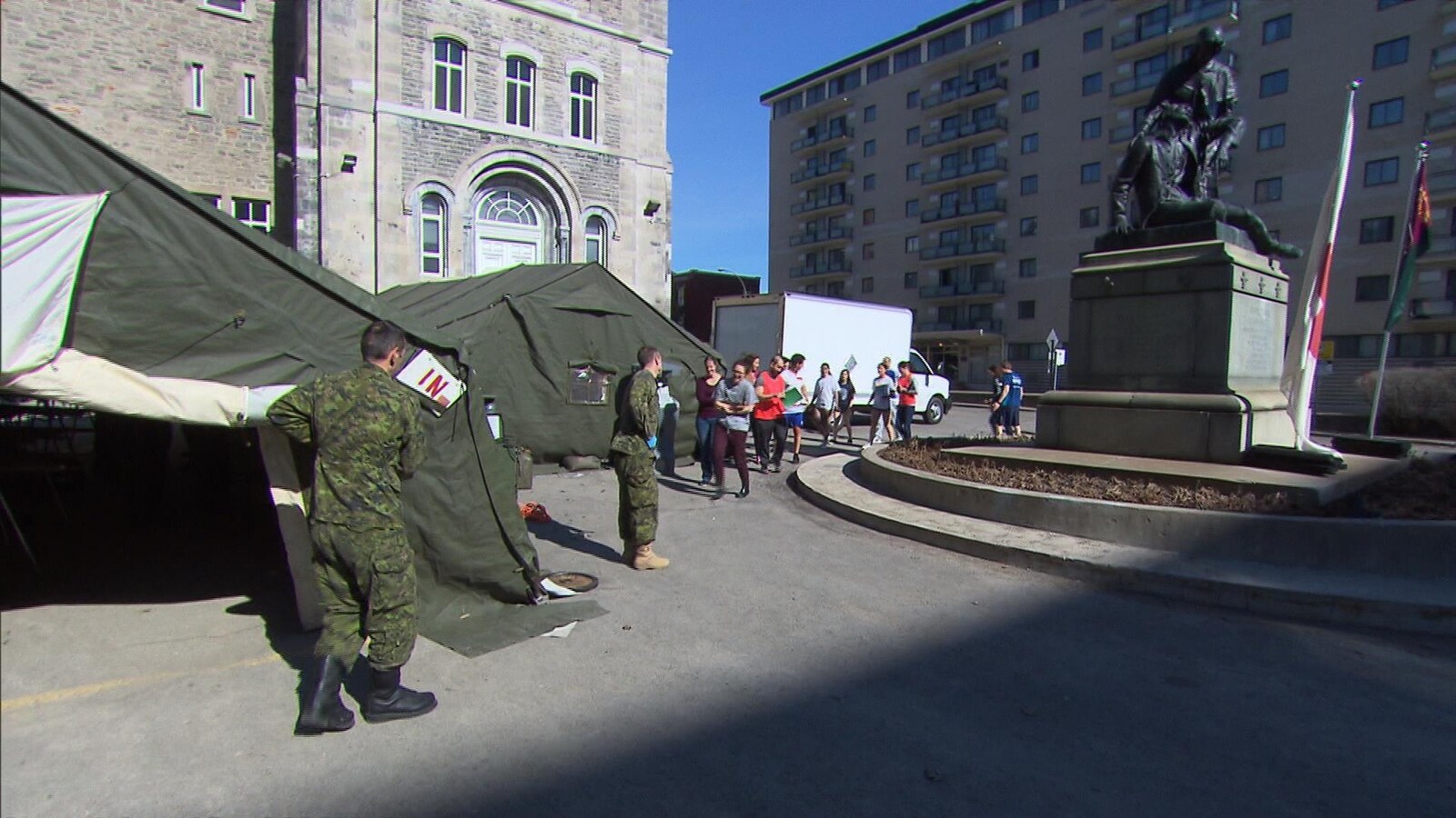 Une simulation d'intervention majeure au CHUM Hôtel-Dieu
