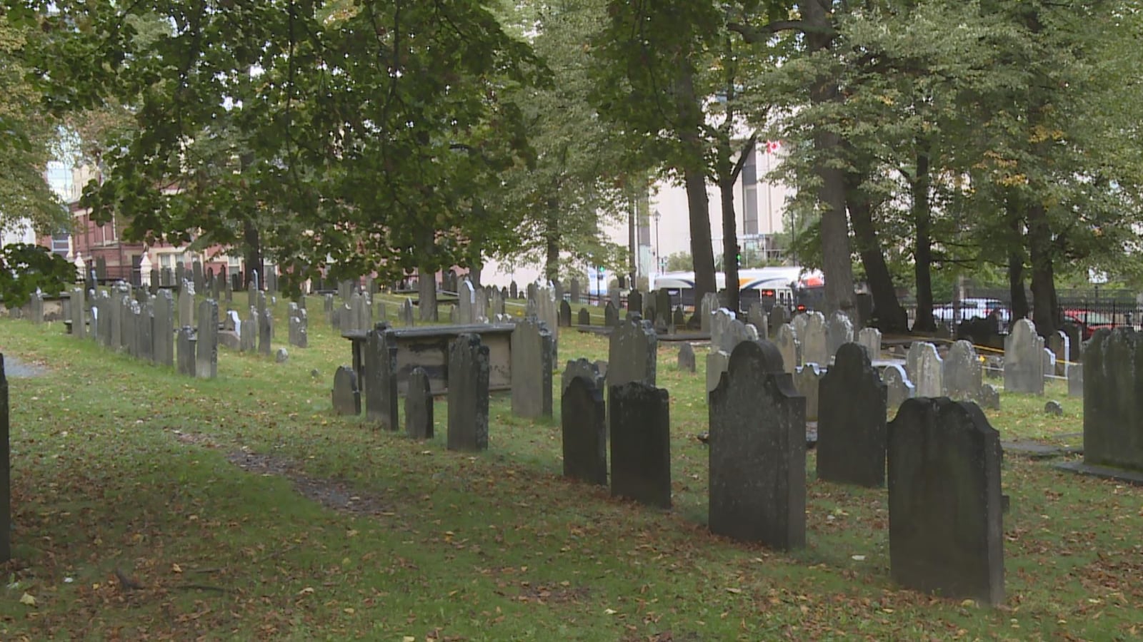 Le cimetière Old Burying Ground est le plus vieux d'Halifax.