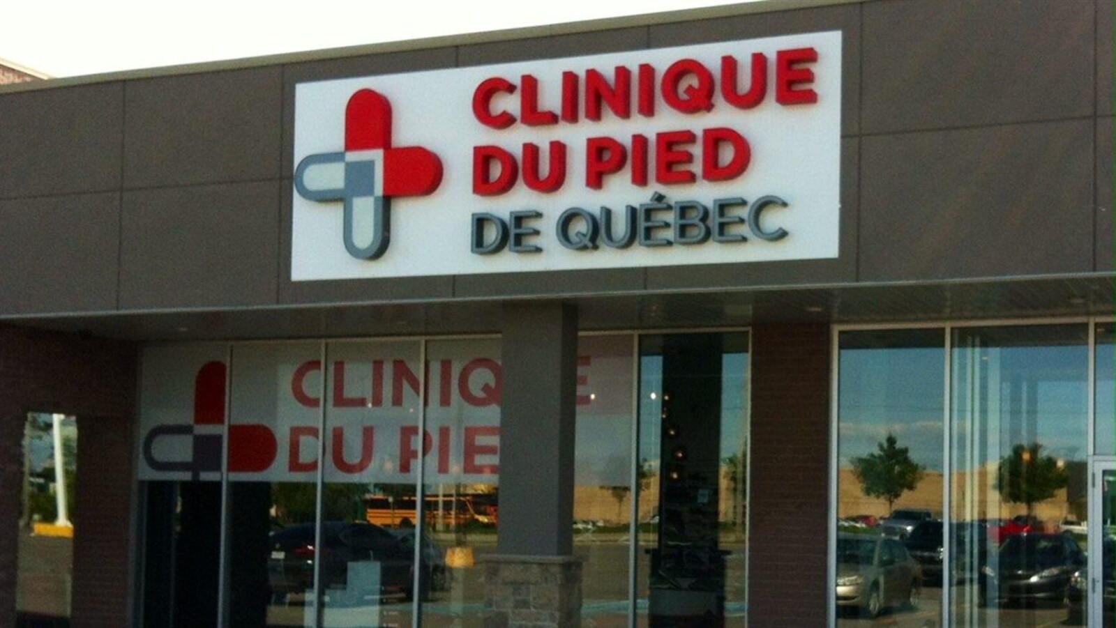 La Clinique du pied de Québec, située sur la rue Soumande.