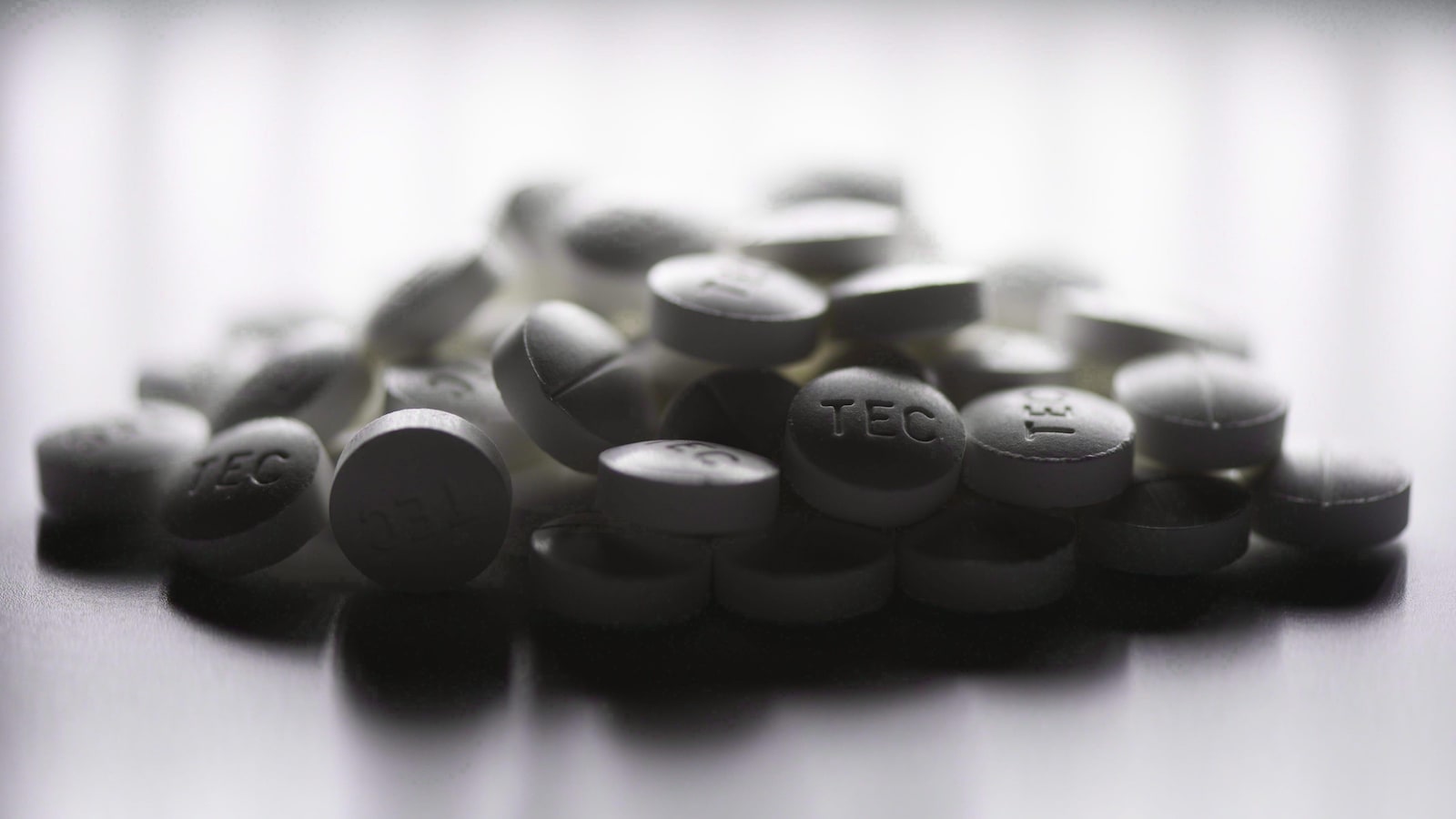 Des comprimés d'oxycodone et d'acétaminophène.