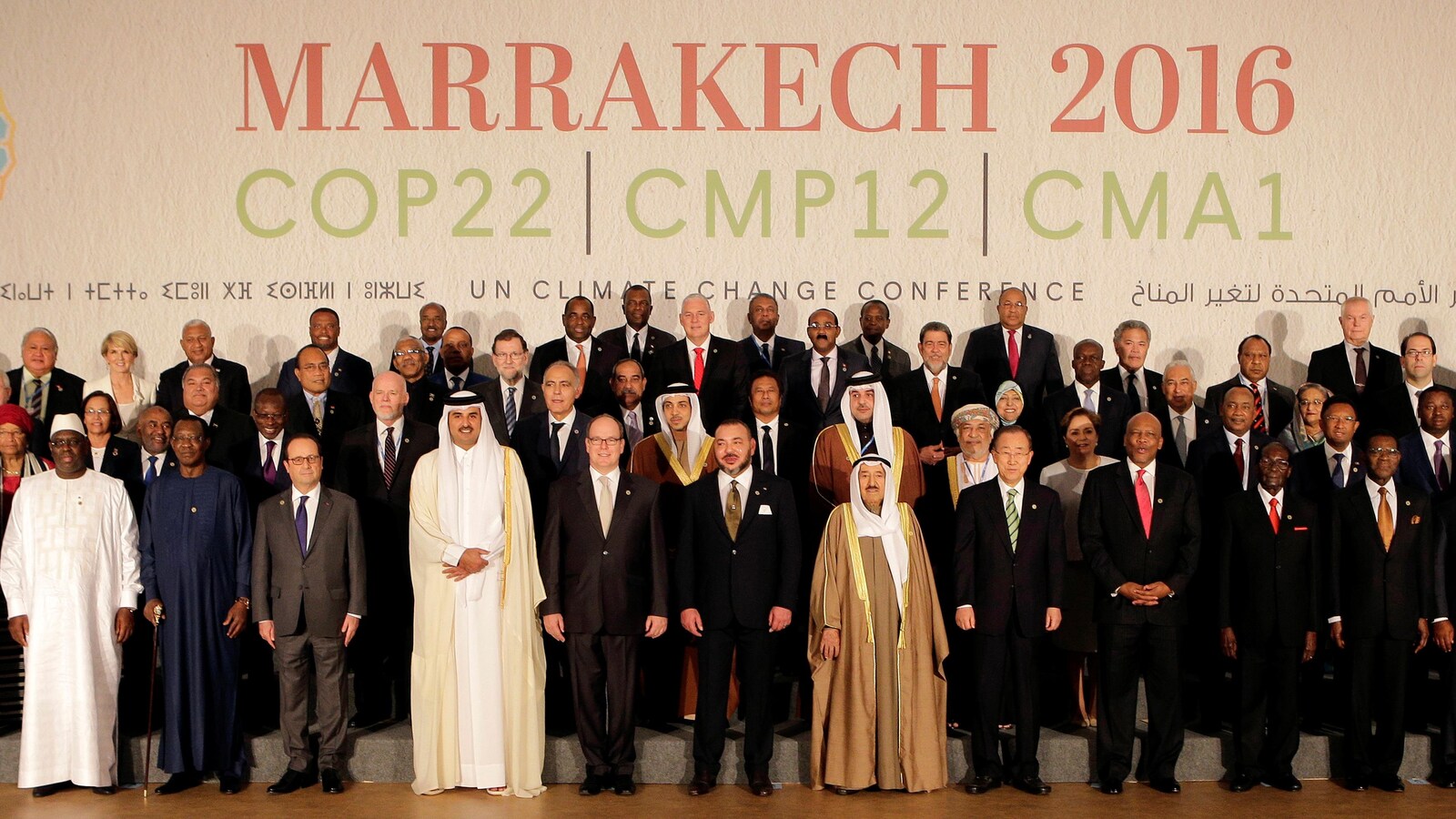 Les dirigeants du monde réunis pour la COP22 au Maroc