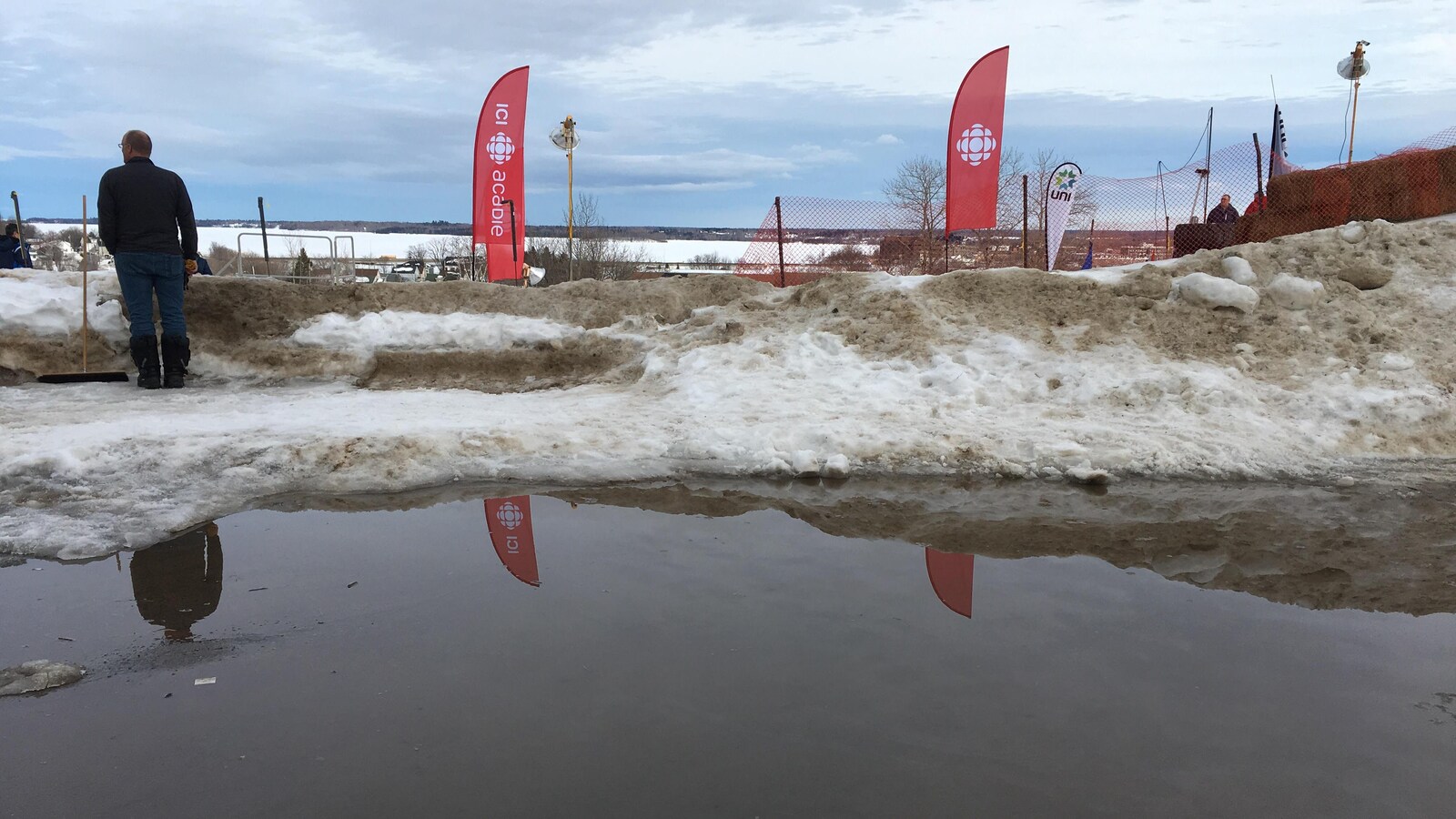 Piste de patinage extrême réduite en eau