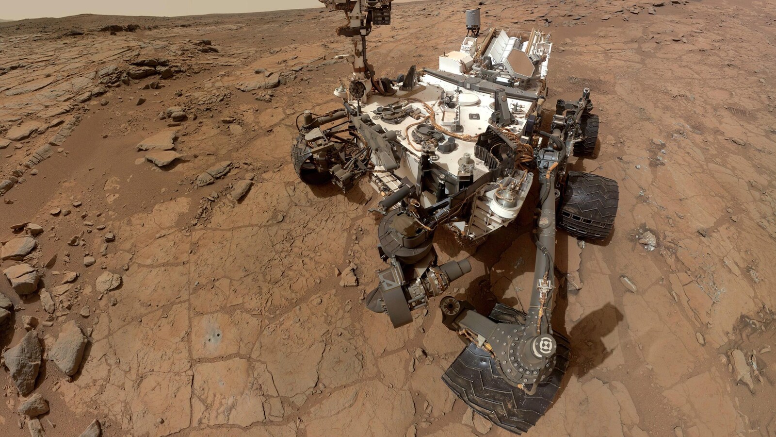 La NASA a détecté la matière organique la plus complexe dans le cratère Gale sur Mars.