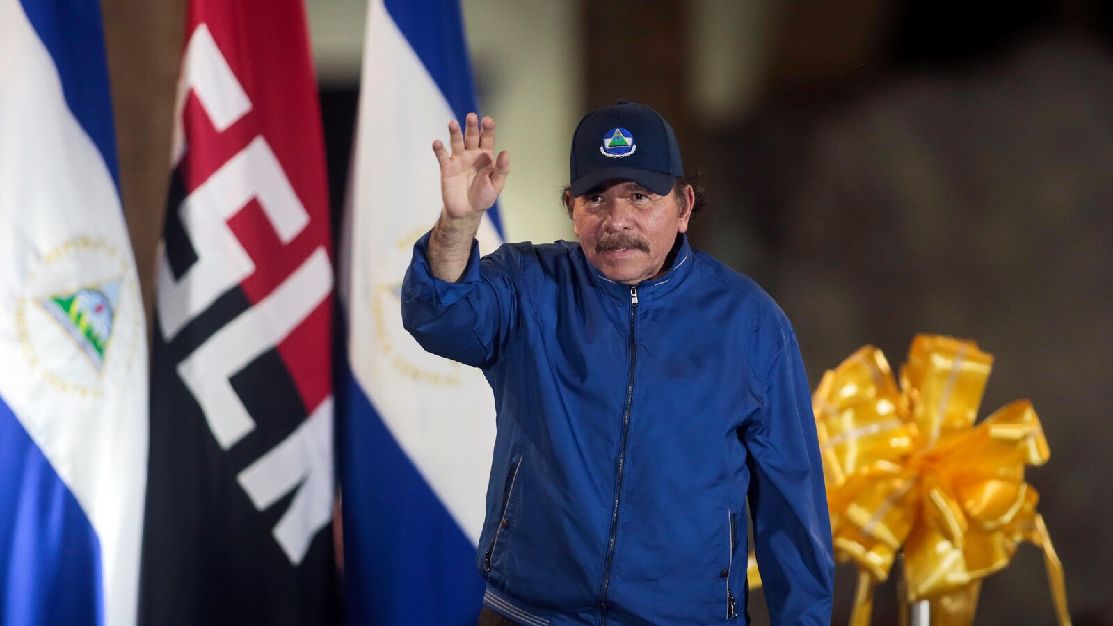 Le président nicaraguayen Daniel Ortega