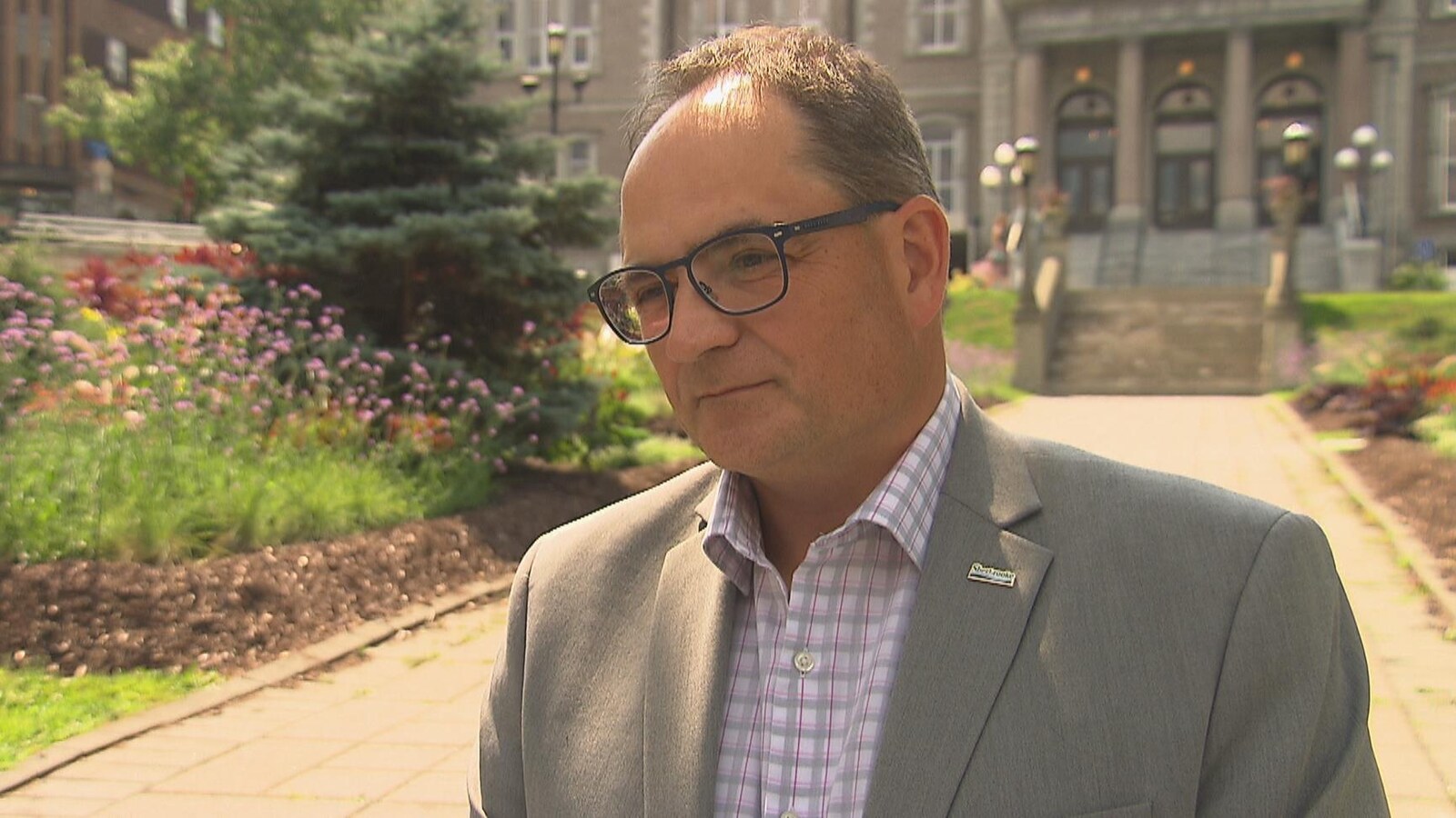 Le directeur général de la Ville de Sherbrooke, Daniel Picard.
