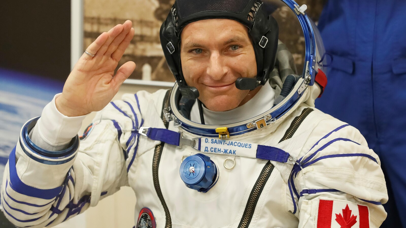 L'astronaute québécois David Saint-Jacques.