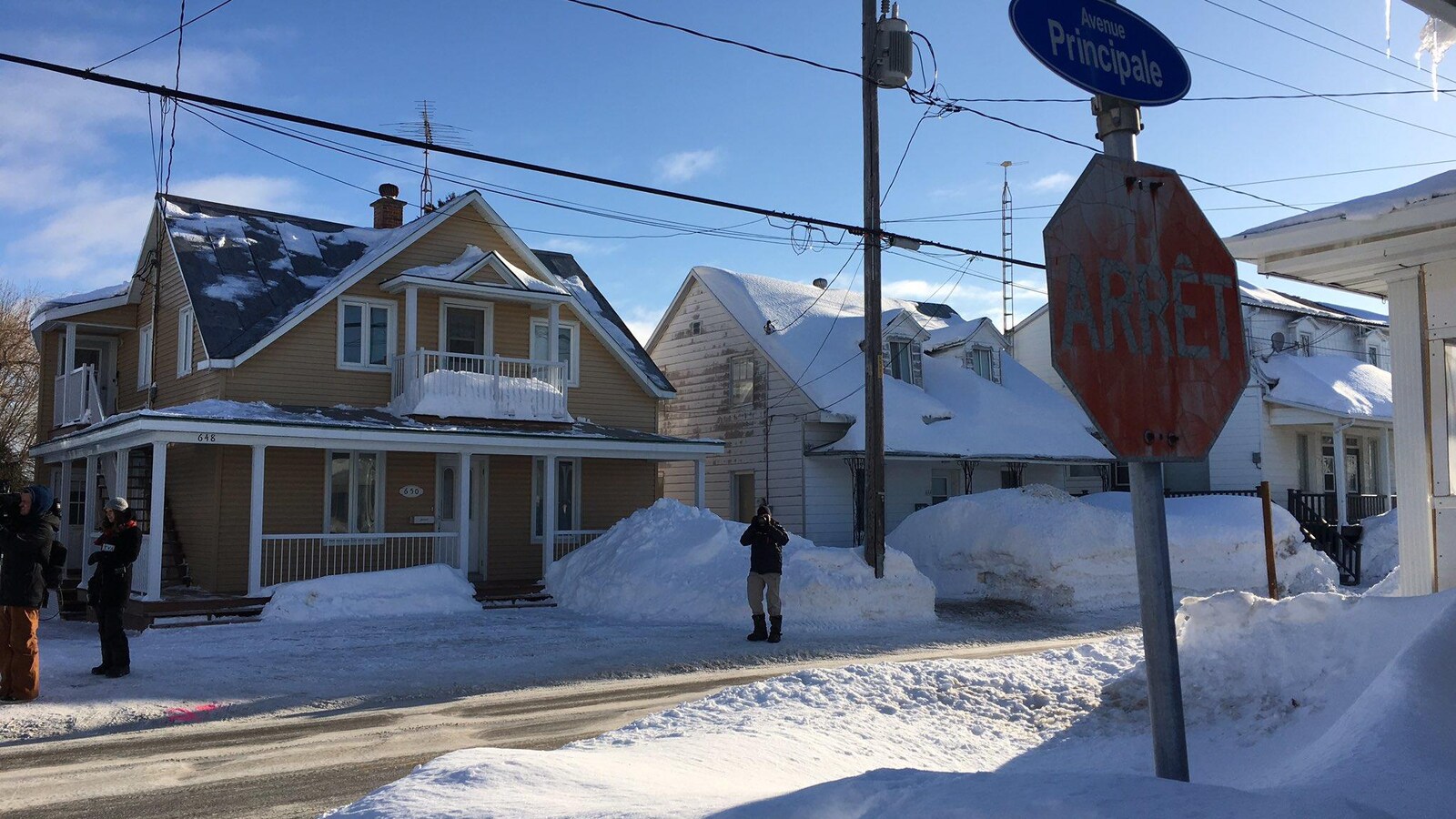 Le drame est survenu non loin de cette intersection entre l'avenue Principale et la rue Légaré.
