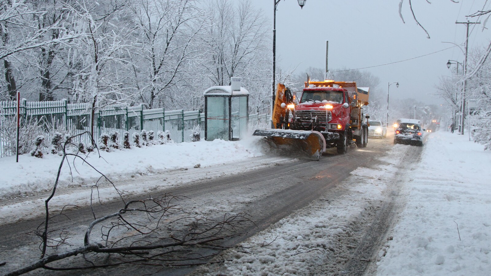Déneigement à Québec vers une diminution des plaintes ICI Radio