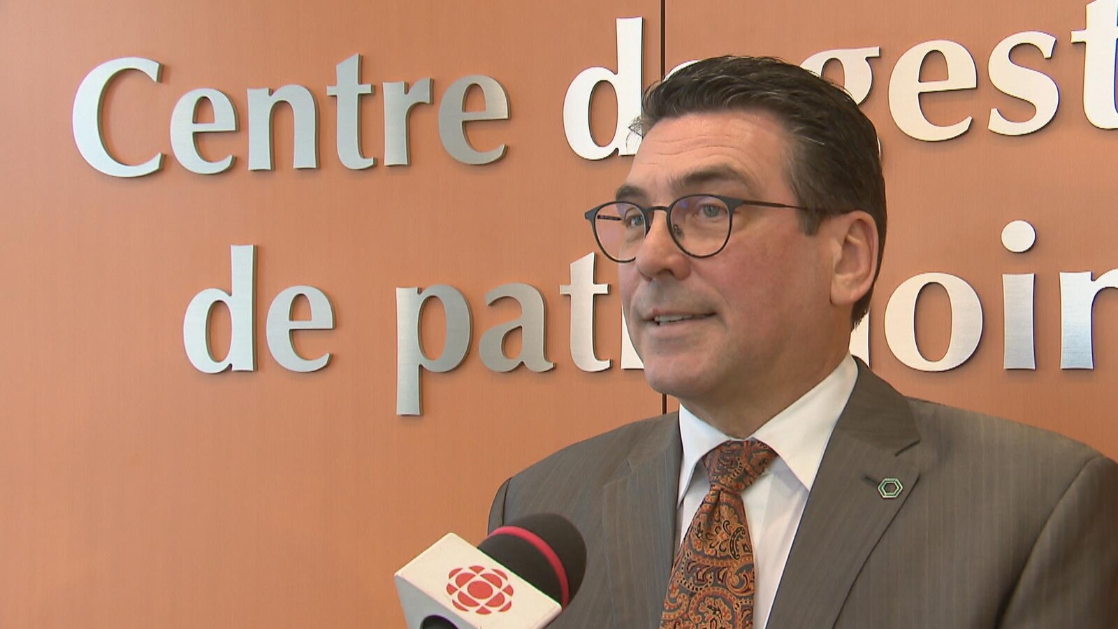 Denis Laforest, directeur général de la Caisse Desjardins de Québec