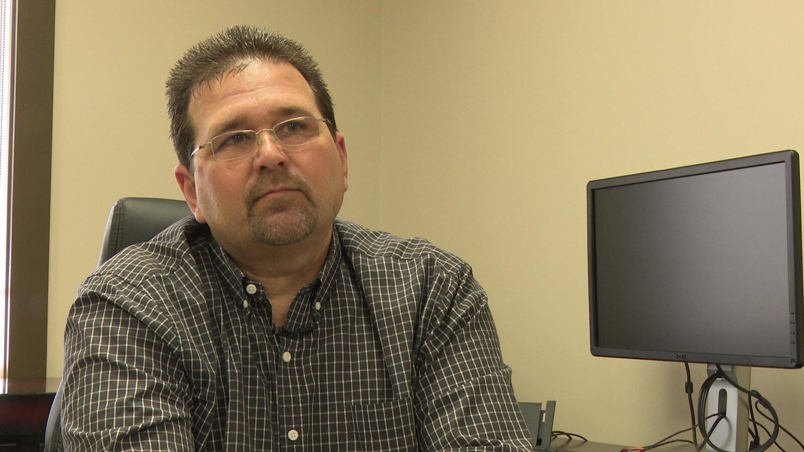 Le maire de Tracadie Denis Losier