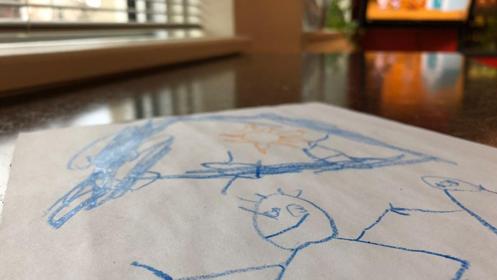 Un dessin d'enfant.