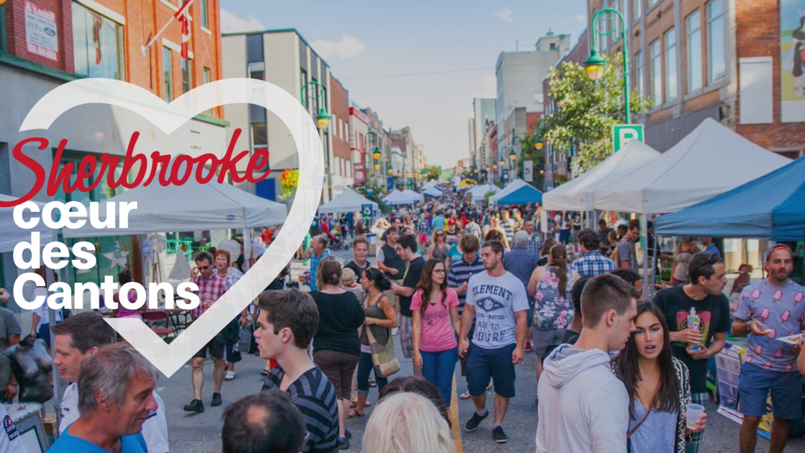 Sherbrooke cœur des Cantons est la nouvelle image de marque de Destination Sherbrooke.
