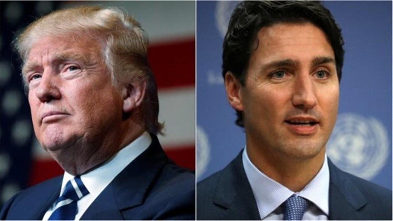 Donald Trump et Justin Trudeau