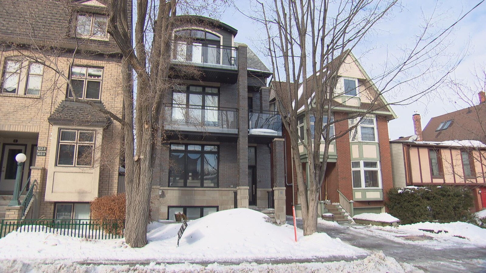 De luxueuses maisons du quartier Glebe