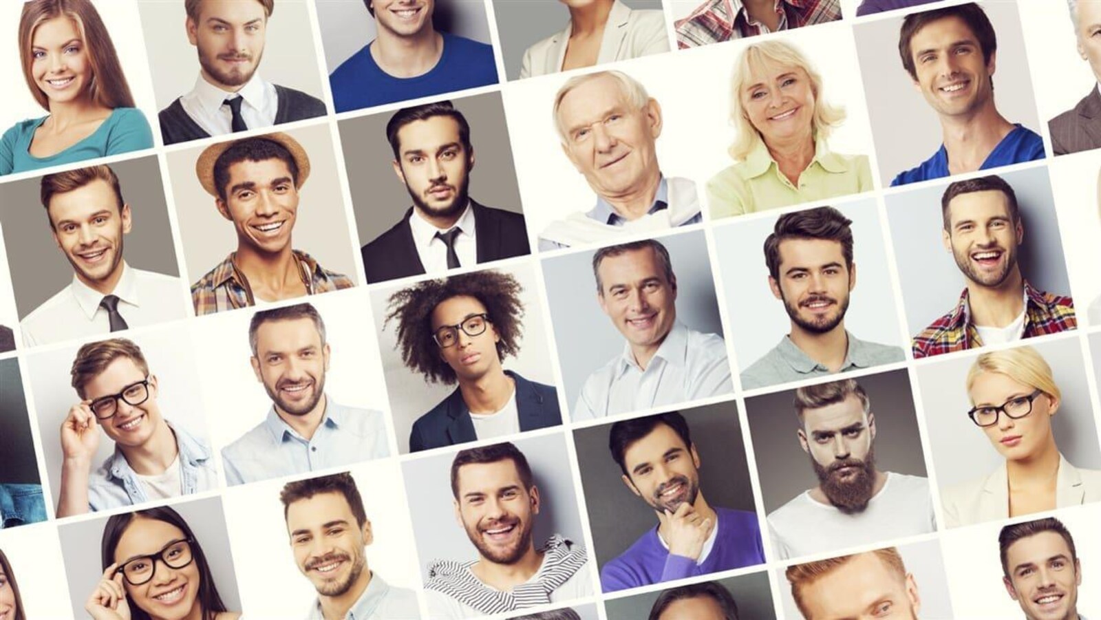 Portraits de personnes de divers horizons