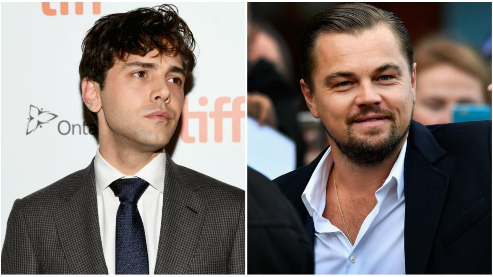 Xavier Dolan et Leonardo DiCaprio sur divers tapis rouges.