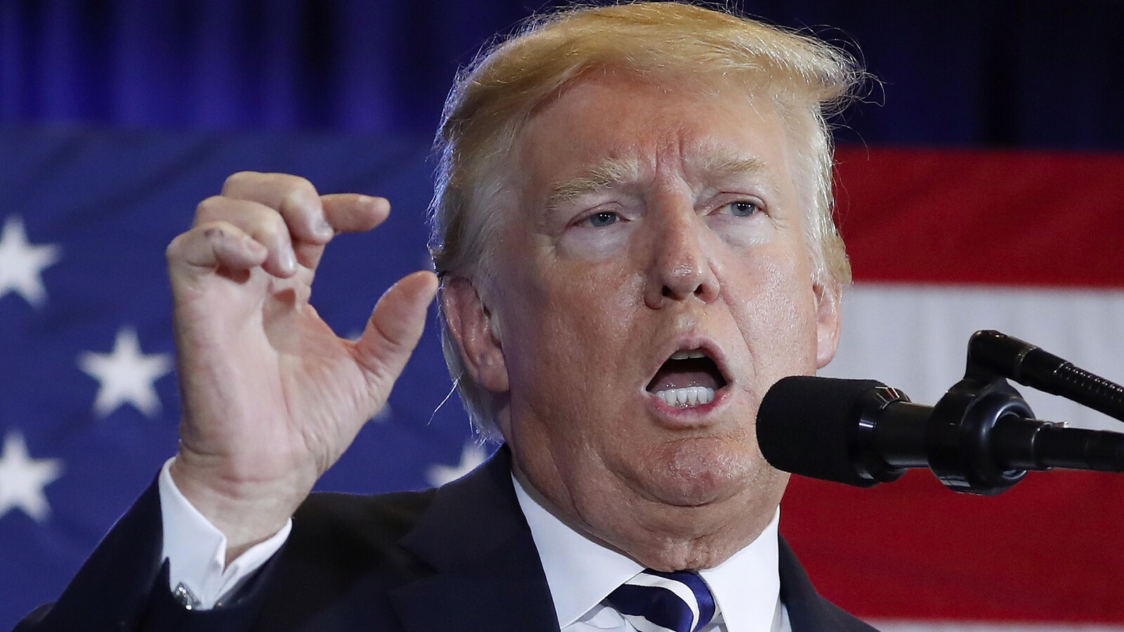Le président Donald Trump