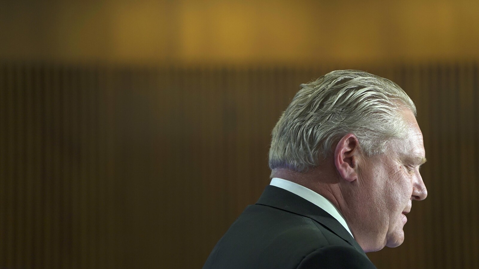 Le chef du Parti progressiste-conservateur de l'Ontario, Doug Ford le 28 mars 2018