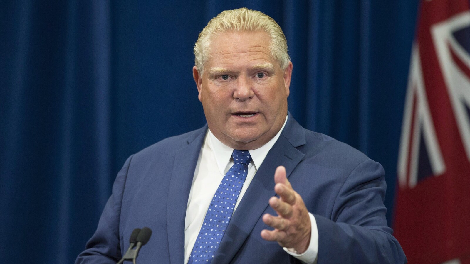 Le premier ministre ontarien Doug Ford