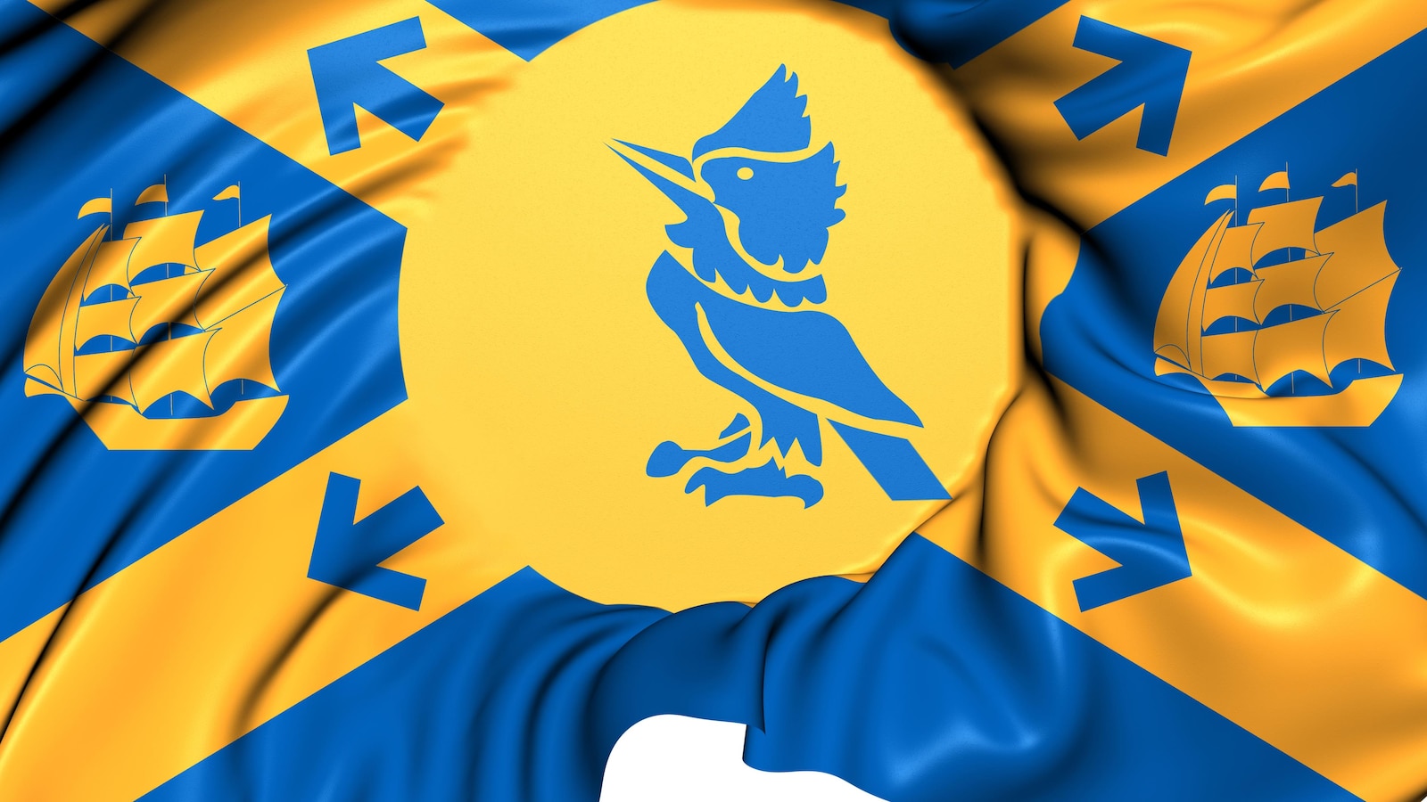 Le drapeau d'Halifax.
