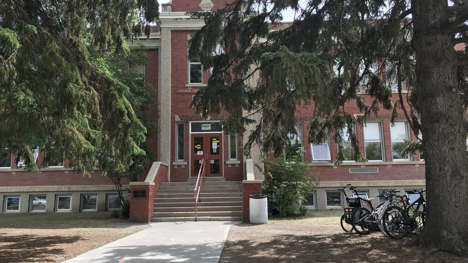 Le bâtiment de l’École canadienne-française de Saskatoon