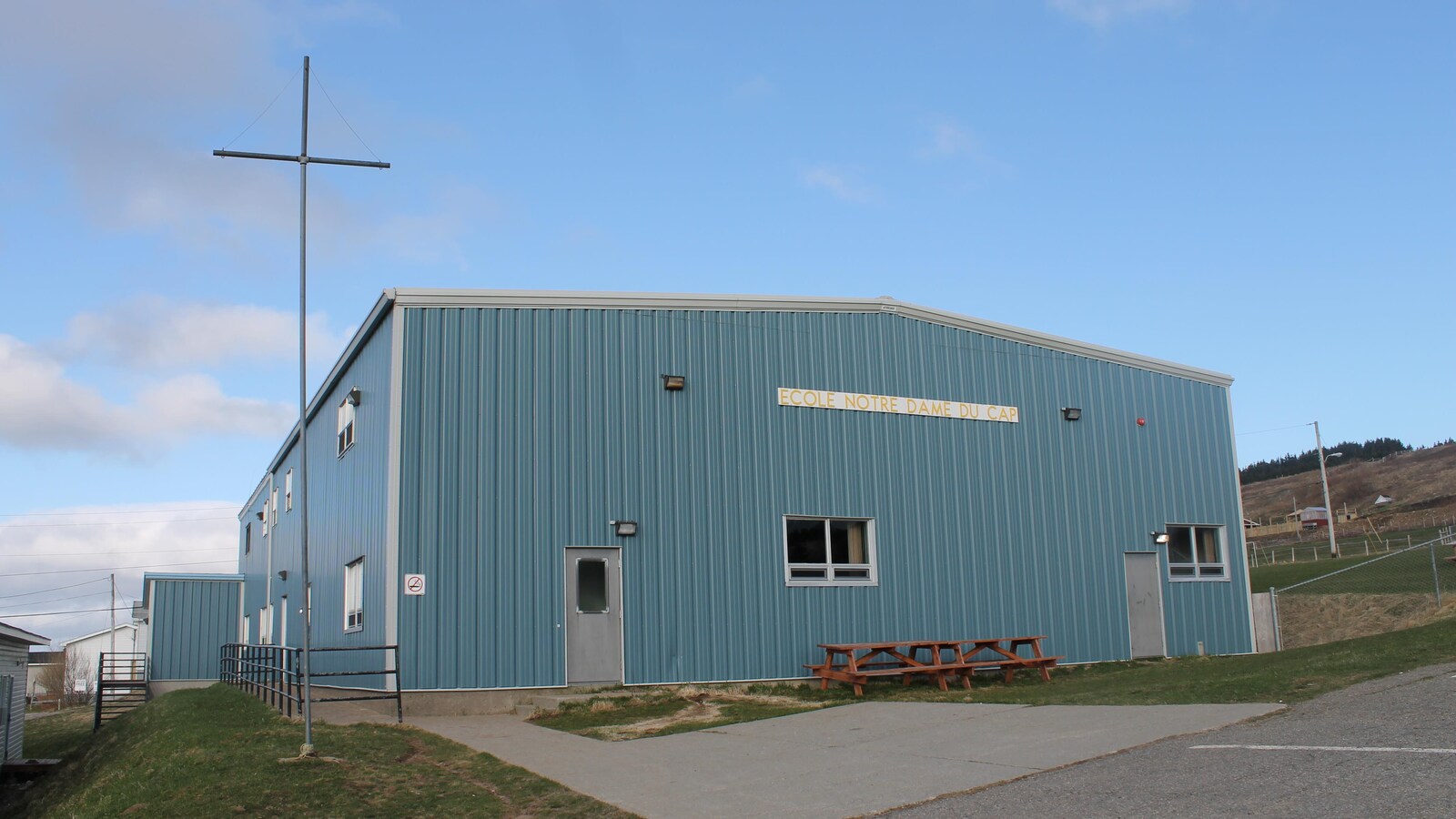L'École Notre-Dame-du-Cap, à Cap Saint-Georges.