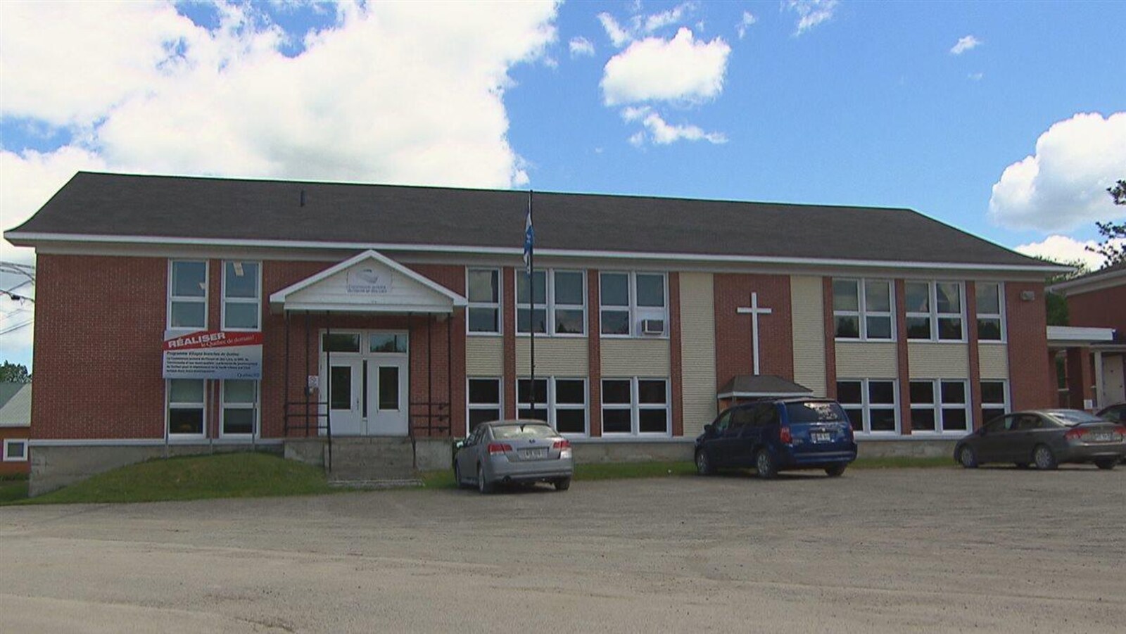 L'école Saint-Marc de Saint-Marc-du-Lac-Long.