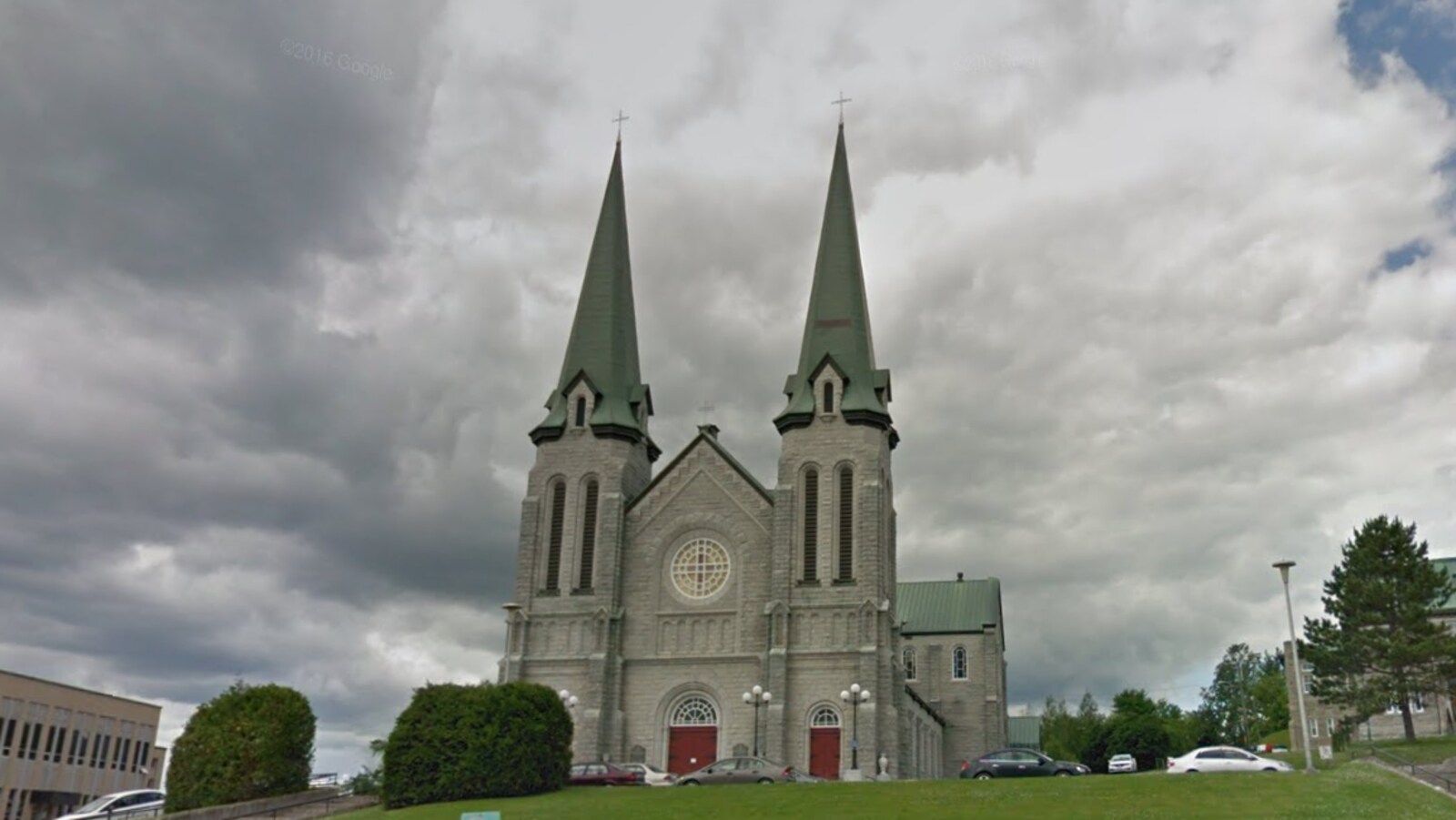 La cathédrale de l'Immaculée-Conception à Edmundston