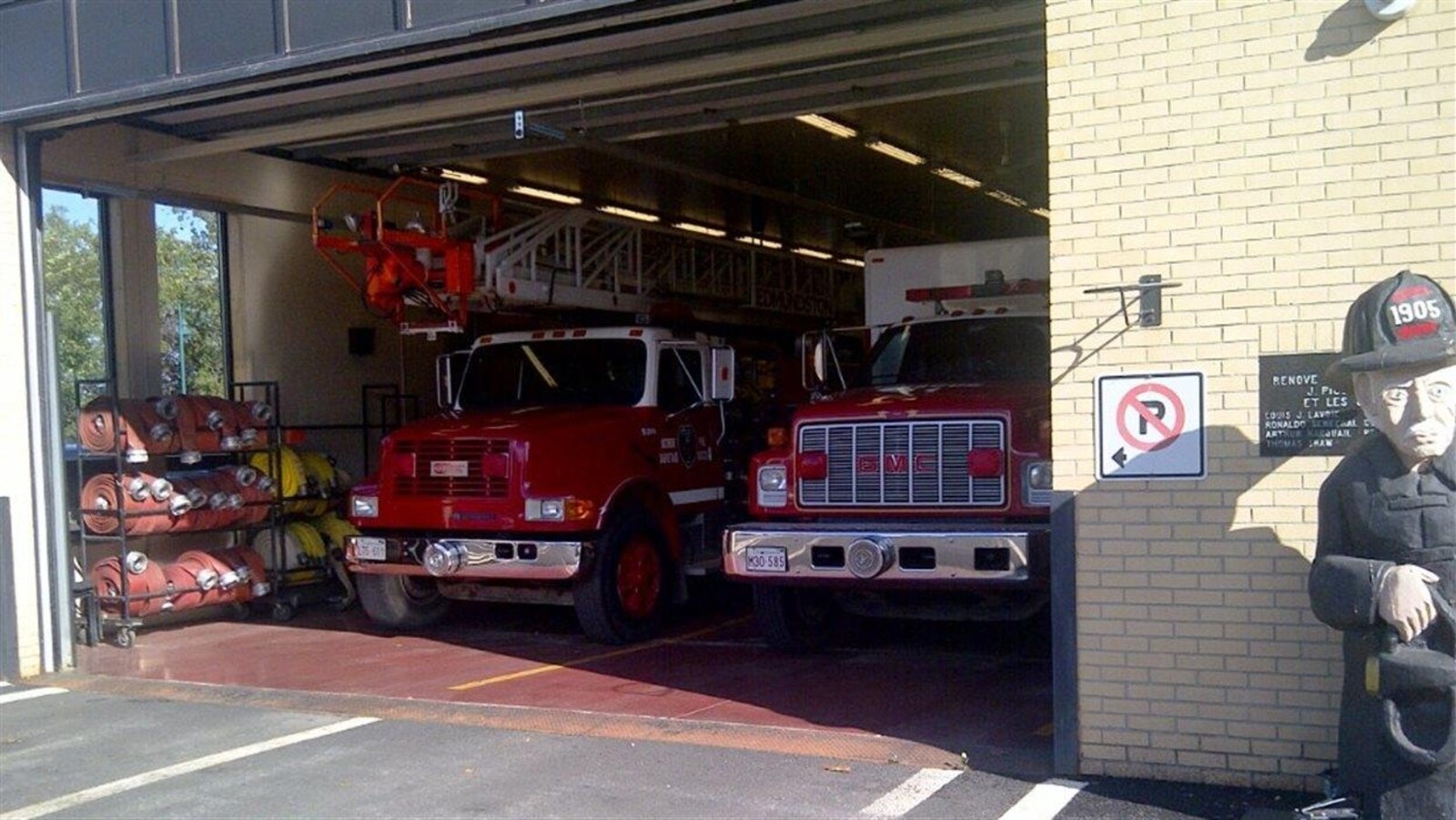 Le service d'incendie d'Edmundston