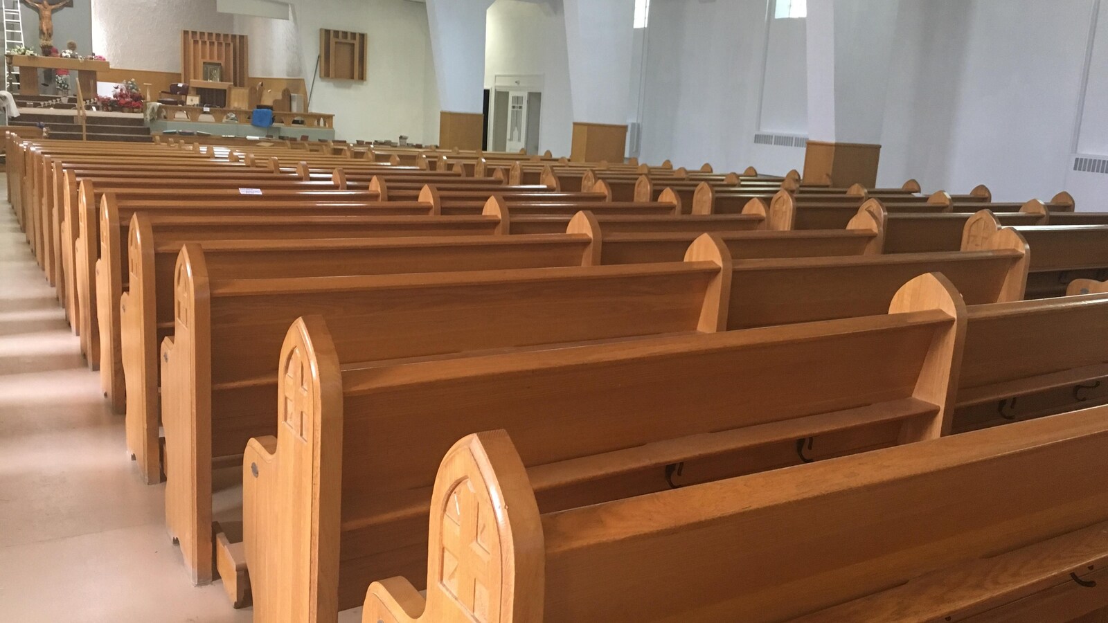 L'intérieur de l'église