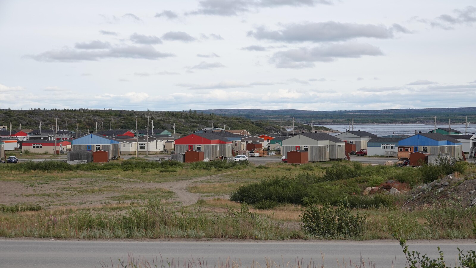 Un paysage de carte postale à Kuujjuaq.