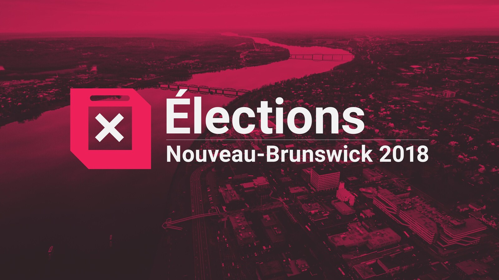 Vue sur la rivière Saint-Jean, Frédéricton, Nouveau-Brunswick