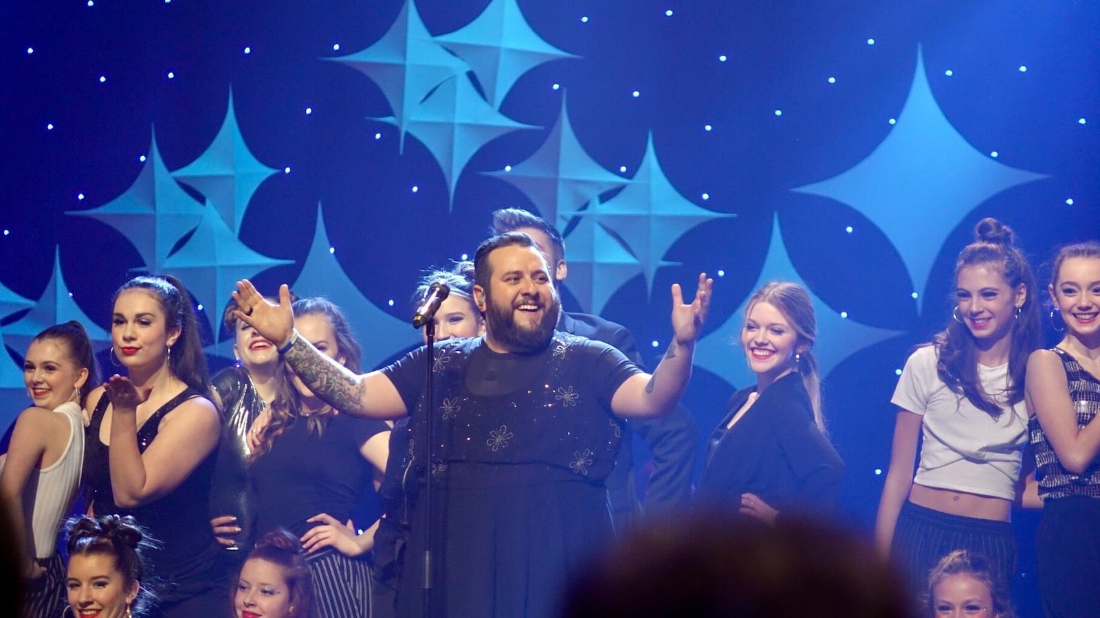 Jason Guerrette, les Main Street Dancers, Michel Cardin, Chantal Baudouin et Sylvie Martin on parti la soirée en grand avec un excellent numéro d'ouverture.